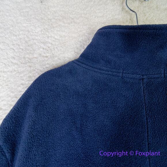 Woman Within Women's Plus Size‎ Fleece Swing Funnel-Neck Coat blue , size 4X - Picture 14 of 15